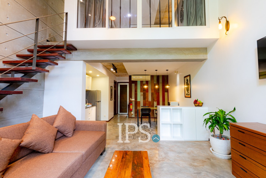 1 Bedroom Loft Apartment For Rent - Svay Dangkum, Siem Reap