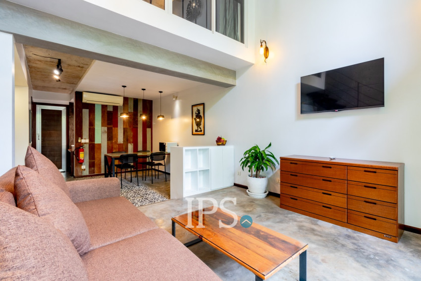 1 Bedroom Loft Apartment For Rent - Svay Dangkum, Siem Reap