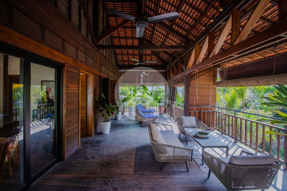 4 Bedroom Wooden Villa For Sale - Wat Damnak, Siem Reap - Image 37