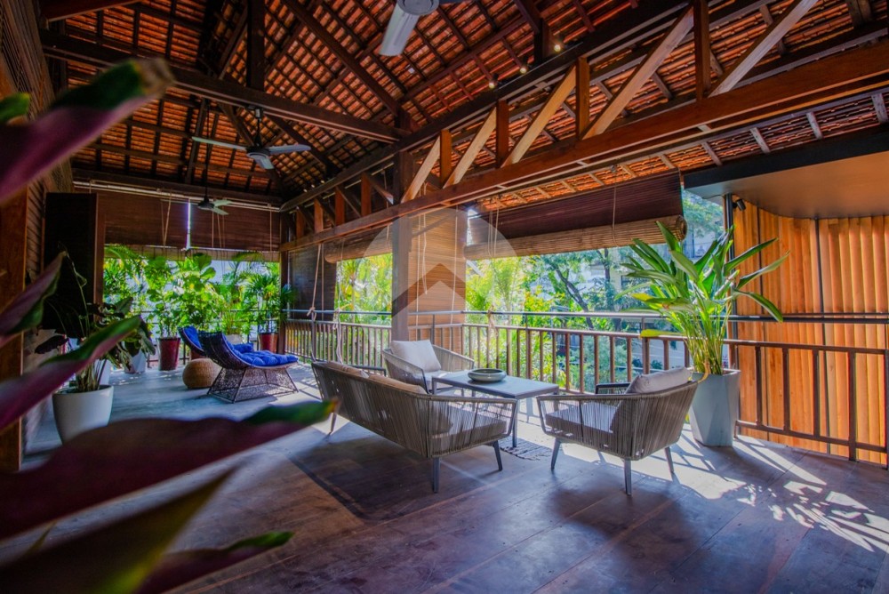 4 Bedroom Wooden Villa For Sale - Wat Damnak, Siem Reap - Image 39