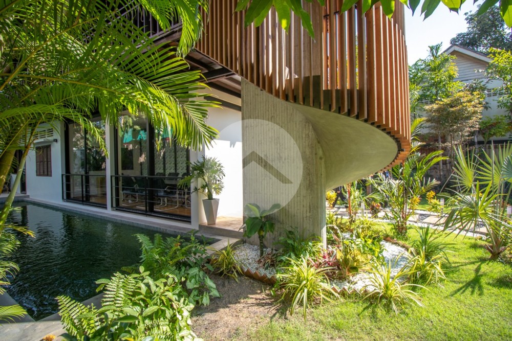 4 Bedroom Wooden Villa For Sale - Wat Damnak, Siem Reap - Image 48
