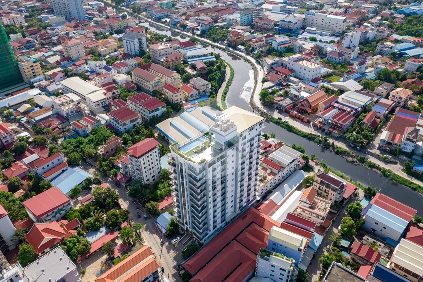 5th Floor Studio Apartment For Sale - Boeung Tumpun, Phnom Penh