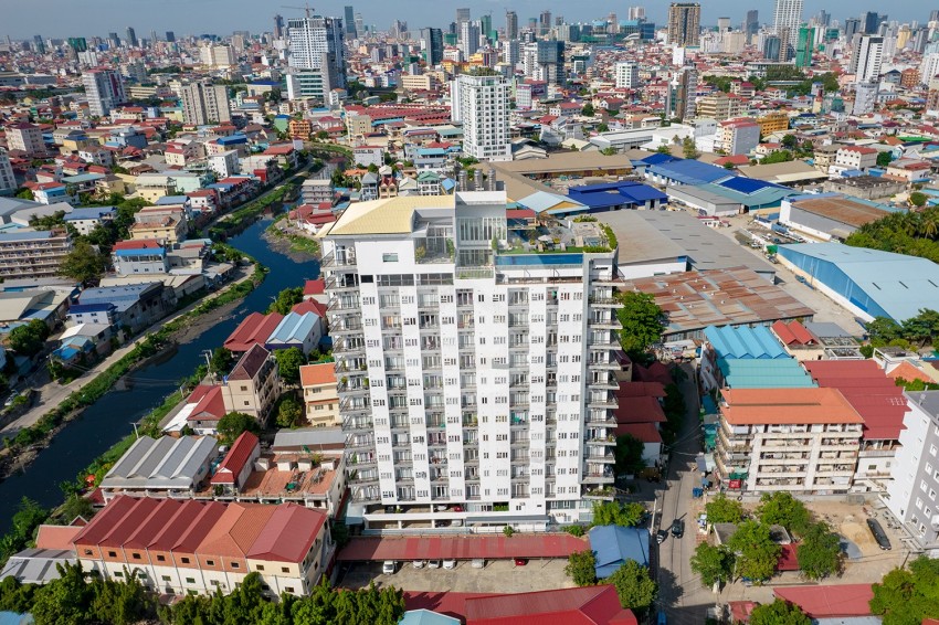 5th Floor Studio Apartment For Sale - Boeung Tumpun, Phnom Penh
