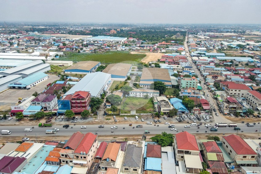 35,671 sq.m. Land with Warehouse  For Sale - Chaom Chau, Phnom Penh