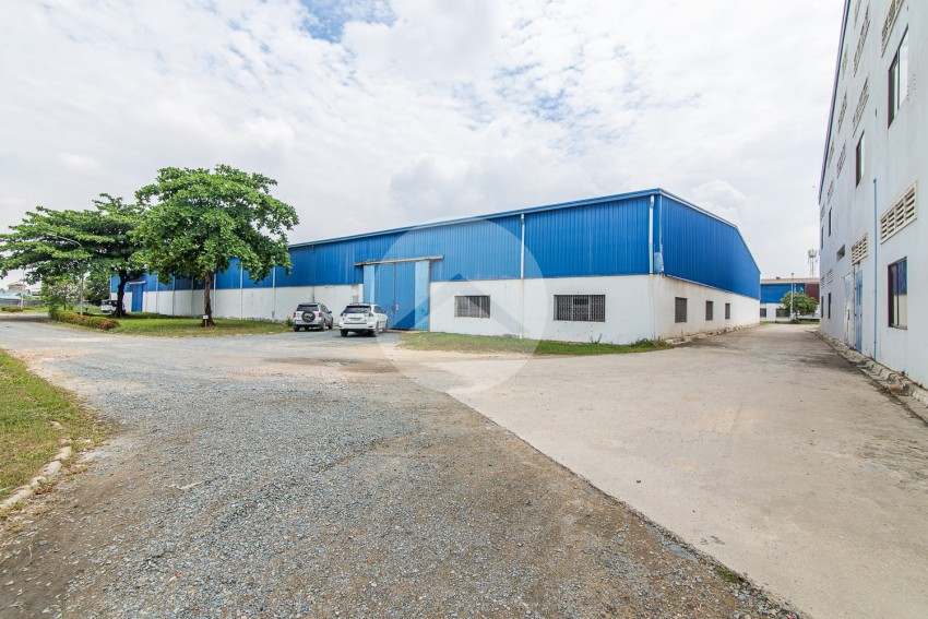 35,671 sq.m. Land with Warehouse  For Sale - Chaom Chau, Phnom Penh