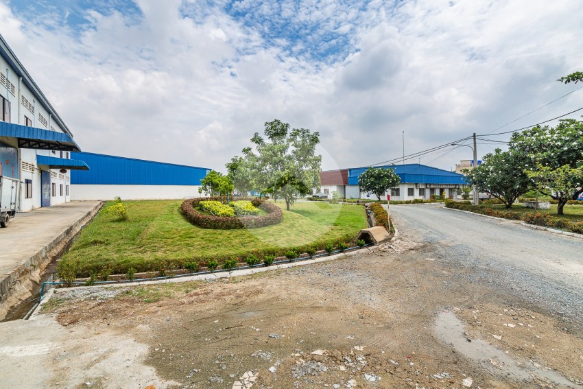 35,671 sq.m. Land with Warehouse  For Sale - Chaom Chau, Phnom Penh