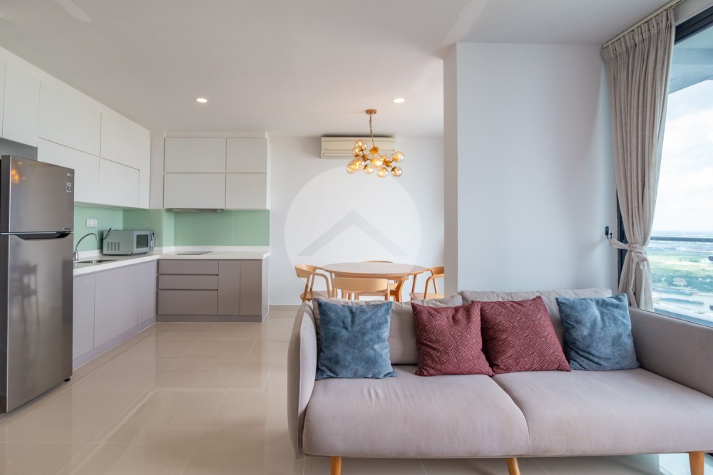 Duplex 2 Bedroom Penthouse Condo For Rent - The Bridge, Tonle Bassac, Phnom Penh - Image 19