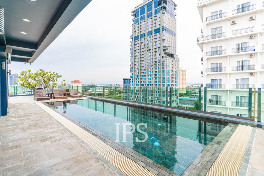 2 Bedroom Condo For Rent - Tonle Bassac, Phnom Penh