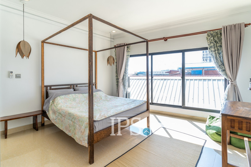 Renovated 1 Bedroom Apartment  For Rent - Phsar Chas, Phnom Penh