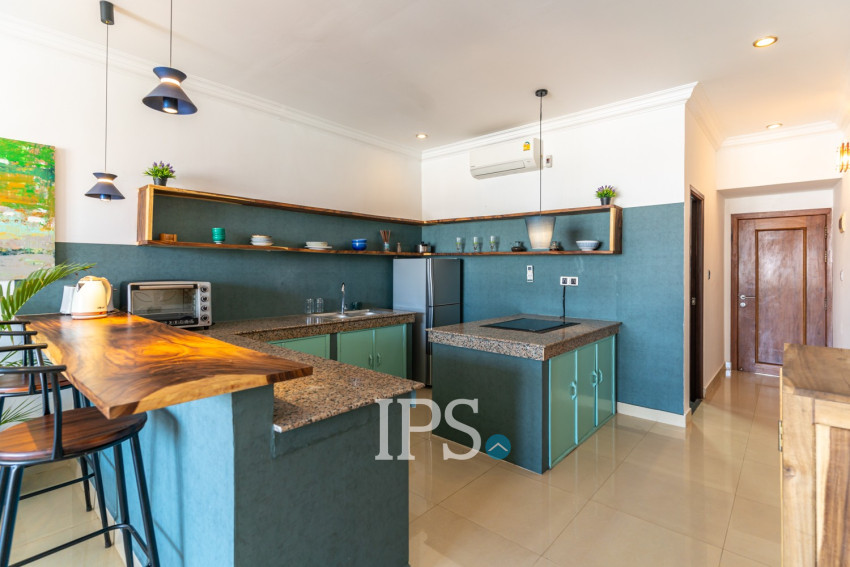 Renovated 1 Bedroom Apartment  For Rent - Phsar Chas, Phnom Penh