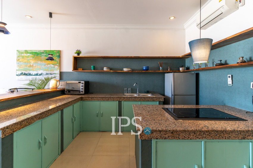 Renovated 1 Bedroom Apartment  For Rent - Phsar Chas, Phnom Penh