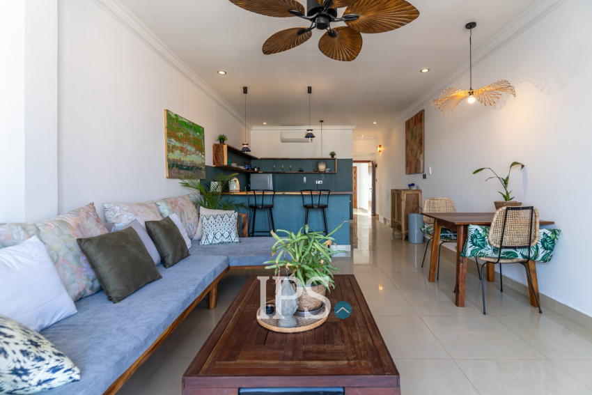 Renovated 1 Bedroom Apartment  For Rent - Phsar Chas, Phnom Penh
