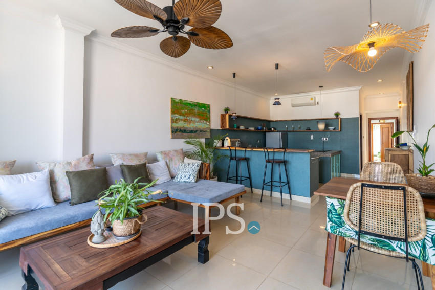 Renovated 1 Bedroom Apartment  For Rent - Phsar Chas, Phnom Penh