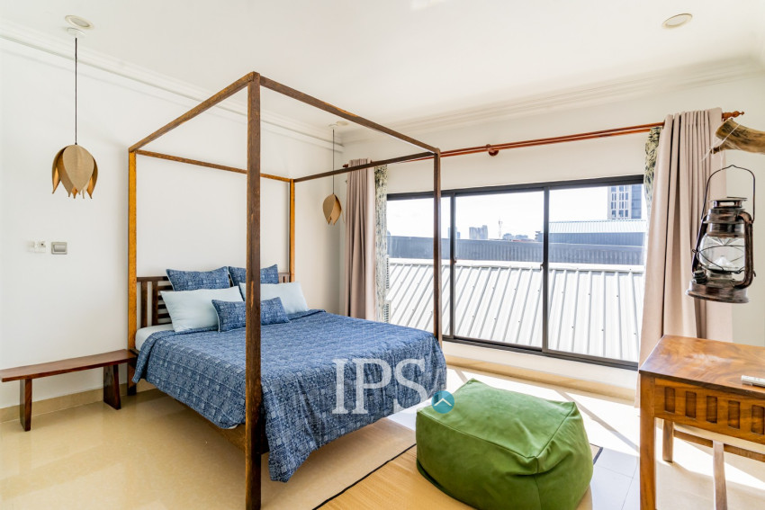 Renovated 1 Bedroom Apartment For Rent - Phsar Chas, Phnom Penh