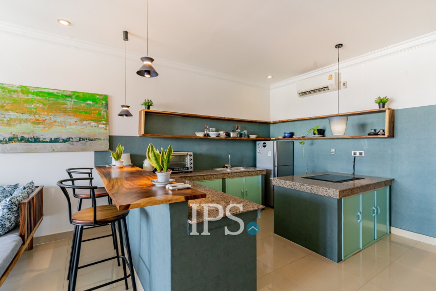 Renovated 1 Bedroom Apartment For Rent - Phsar Chas, Phnom Penh