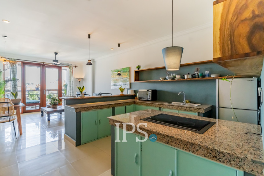 Renovated 1 Bedroom Apartment For Rent - Phsar Chas, Phnom Penh