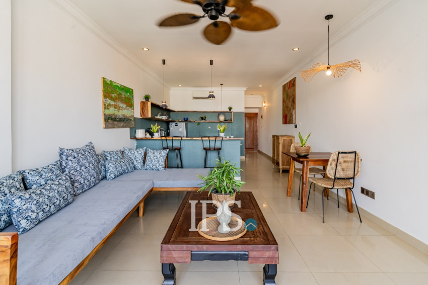 Renovated 1 Bedroom Apartment For Rent - Phsar Chas, Phnom Penh
