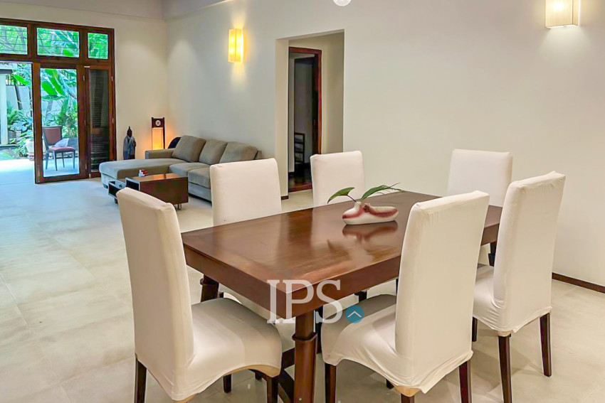 Renovated 3 Bedroom Apartment For Rent - Srah Chork , Phnom Penh