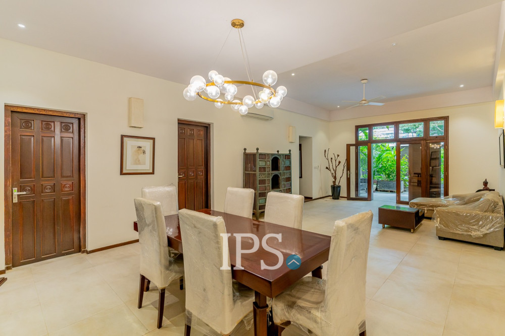 Renovated 3 Bedroom Apartment For Rent - Srah Chork , Phnom Penh - Image 5