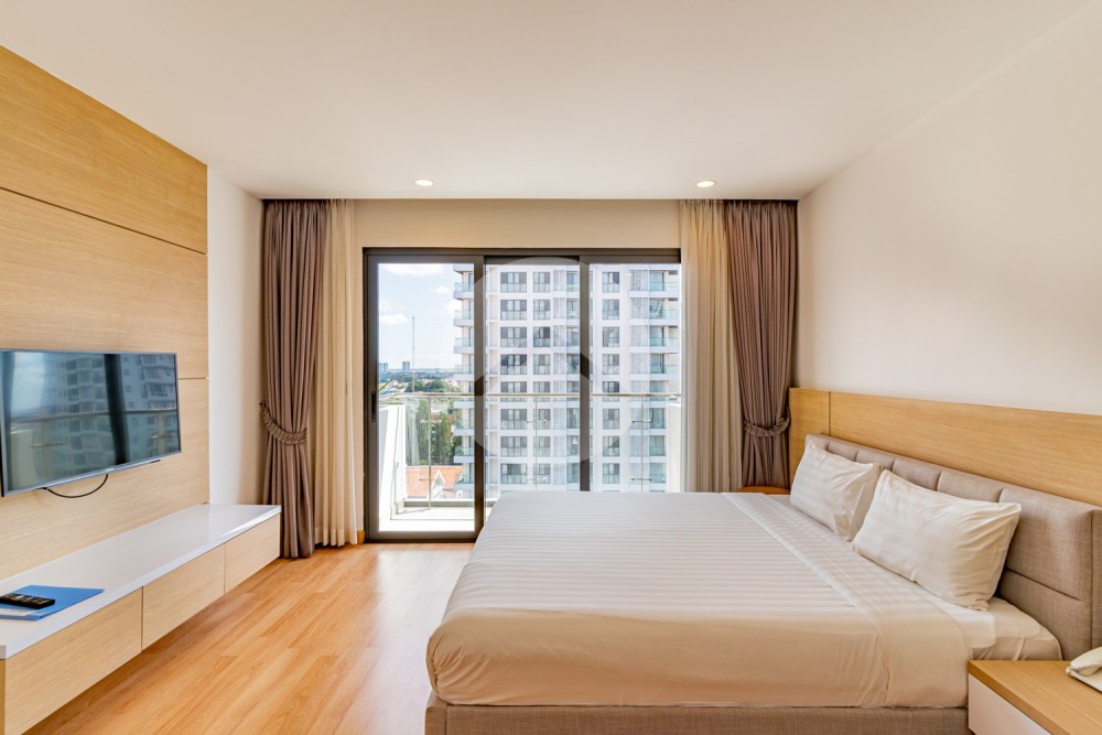 35 Sqm Studio Serviced Apartment For Rent - Tonle Bassac, Phnom Penh - Image 2 35 Sqm Studio Serviced Apartment For Rent - Tonle Bassac, Phnom Penh - Image 2