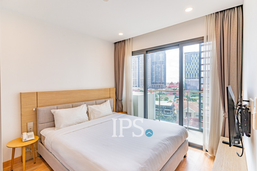 1 Bedroom Serviced Apartment For Rent - Tonle Bassac, Phnom Penh