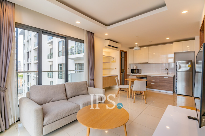 1 Bedroom Serviced Apartment For Rent - Tonle Bassac, Phnom Penh