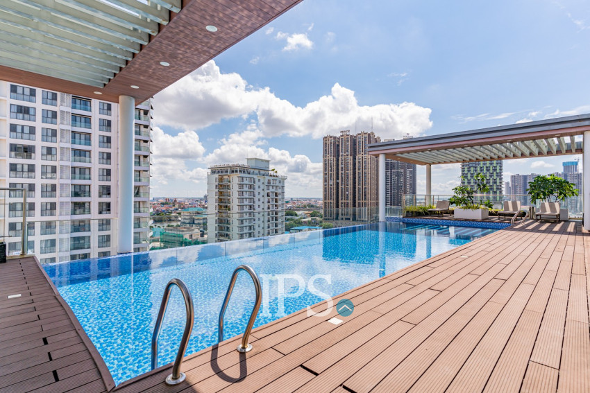 1 Bedroom Serviced Apartment For Rent - Tonle Bassac, Phnom Penh