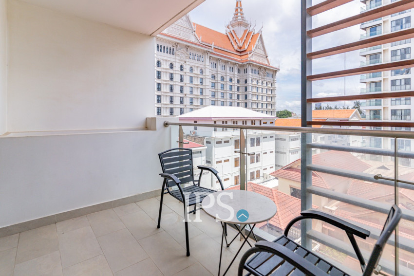 2 Bedroom Serviced Apartment For Rent - Tonle Bassac, Phnom Penh