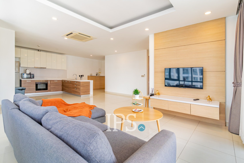 3 Bedroom Serviced Apartment For Rent - Tonle Bassac, Phnom Penh