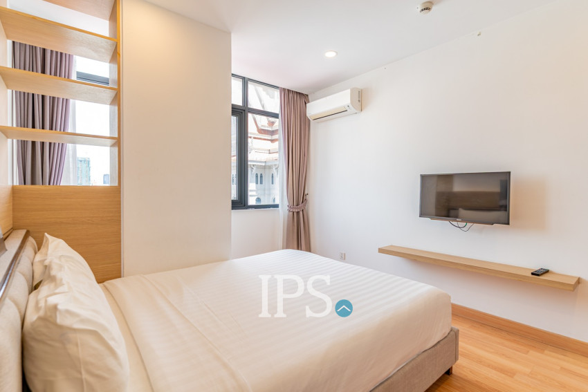 3 Bedroom Serviced Apartment For Rent - Tonle Bassac, Phnom Penh