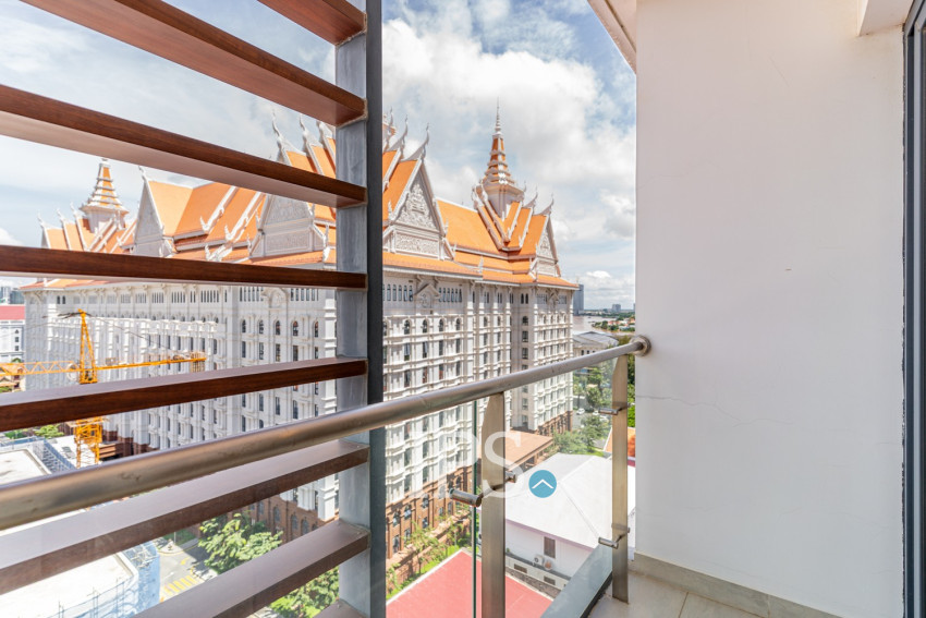 3 Bedroom Serviced Apartment For Rent - Tonle Bassac, Phnom Penh