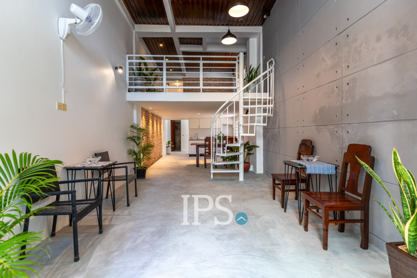 Renovated Loft 1 Bedroom Apartment For Rent - Chey Chumneah, Phnom Penh