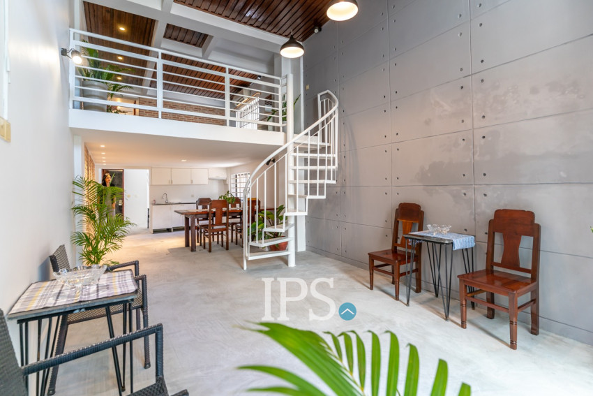 Renovated Loft 1 Bedroom Apartment For Rent - Chey Chumneah, Phnom Penh