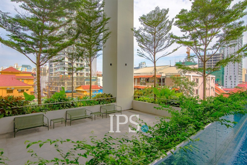 2 Bedroom Condo For Rent - Embassy Central, BKK1, Phnom Penh