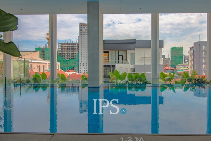 2 Bedroom Condo For Rent - Embassy Central, BKK1, Phnom Penh