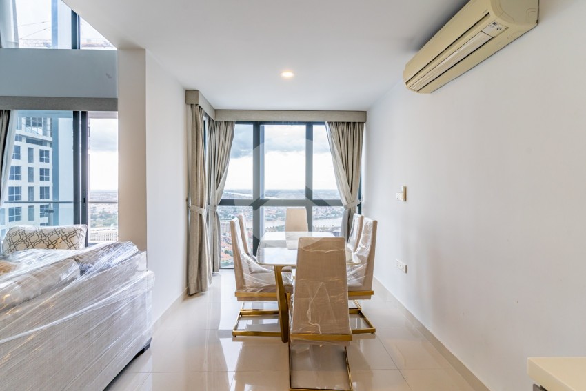 3 Bedroom Duplex Penthouse For Rent - The Bridge, Tonle Bassac, Phnom Penh