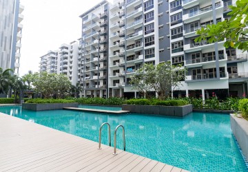 2nd Floor 1 Bedroom Condo, For Sale In - Axis Residences, Toek Thla , Phnom Penh thumbnail