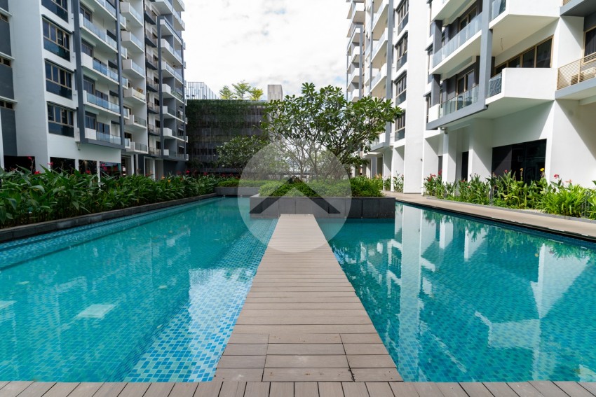 2nd Floor 1 Bedroom Condo, For Sale In - Axis Residences, Toek Thla , Phnom Penh