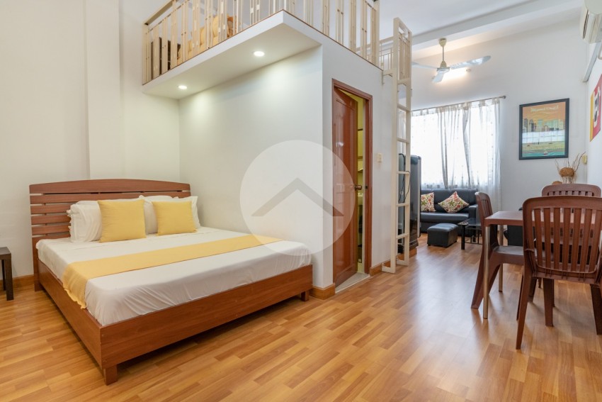 Renovated Studio Apartment For Rent - Phsar Thmei - Phnom Penh