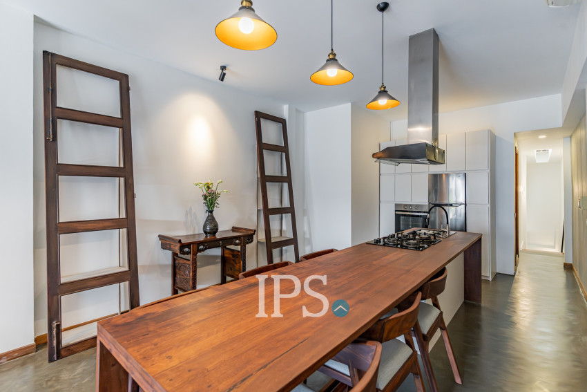 Renovated Loft 2 Bedroom Apartment For Rent - Chey Chumneah, Phnom Penh