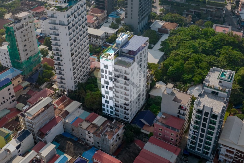 5th Floor Duplex 3 Bedroom Apartment For Sale - Habitat, Phnom Penh