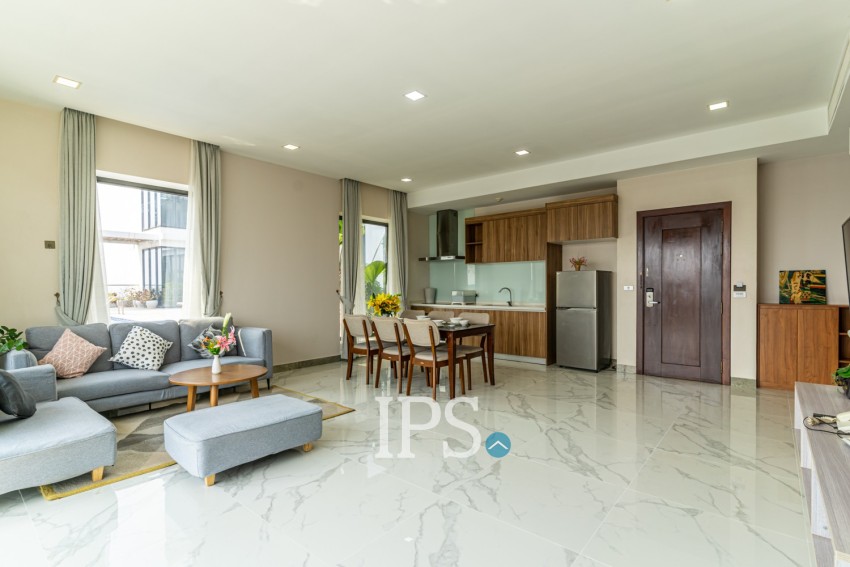 3 Bedroom Serviced Penthouse For Rent - Toul Svay Prey 2, Phnom Penh