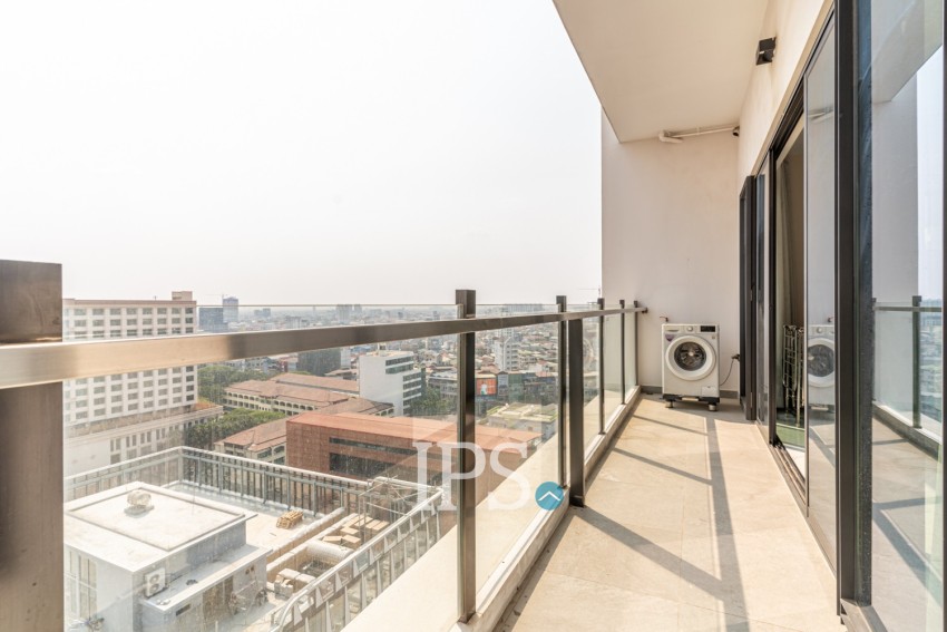 3 Bedroom Serviced Penthouse For Rent - Toul Svay Prey 2, Phnom Penh