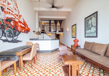 Loft Style  Apartment For Rent - Along Riverside, Phsar Kandal 1, Phnom Penh thumbnail