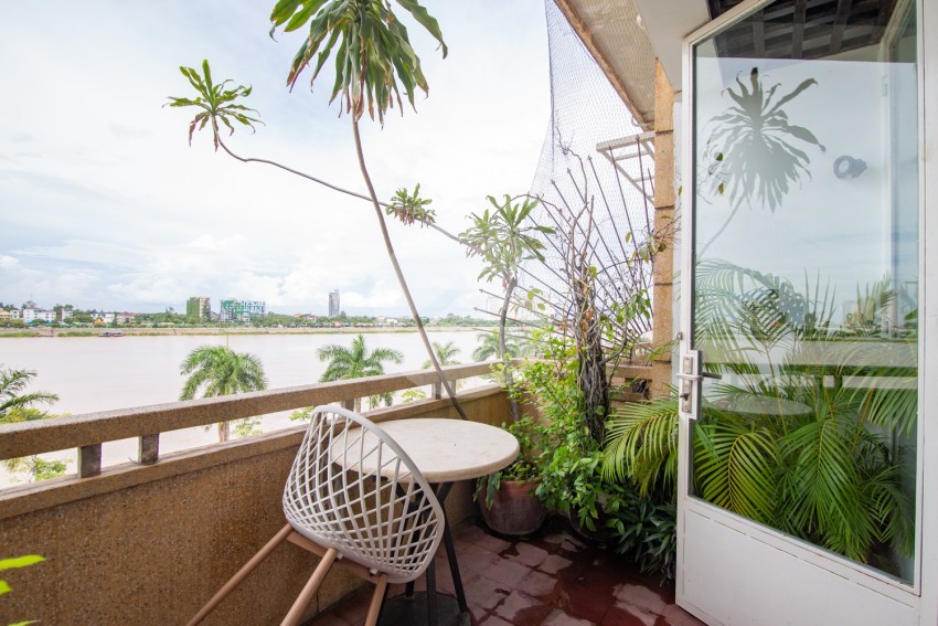 Loft Style  Apartment For Rent - Along Riverside, Phsar Kandal 1, Phnom Penh