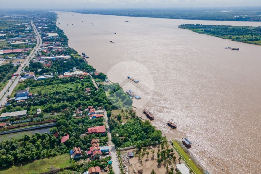 2,700 Sqm Land For Sale along Mekong River- Phnom Penh