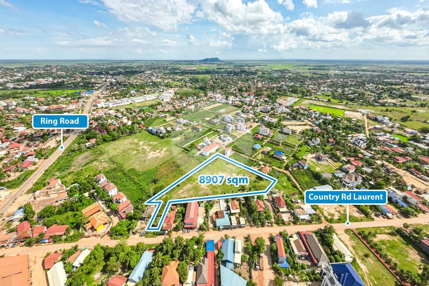 8,907 Sqm Residential Land For Sale - Svay Dangkum, Siem Reap
