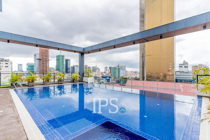 3 Bedroom Serviced Apartment For Rent - BKK2, Phnom Penh