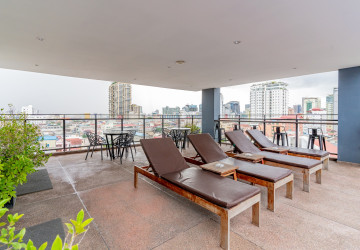 Duplex 4 Bedroom Serviced Penthouse For Rent - BKK2, Phnom Penh thumbnail