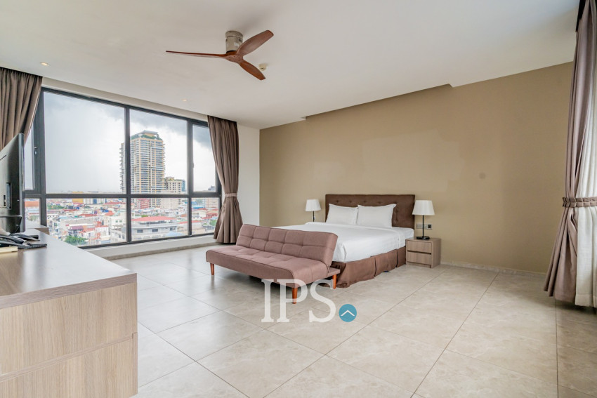 Duplex 4 Bedroom Serviced Penthouse For Rent - BKK2, Phnom Penh